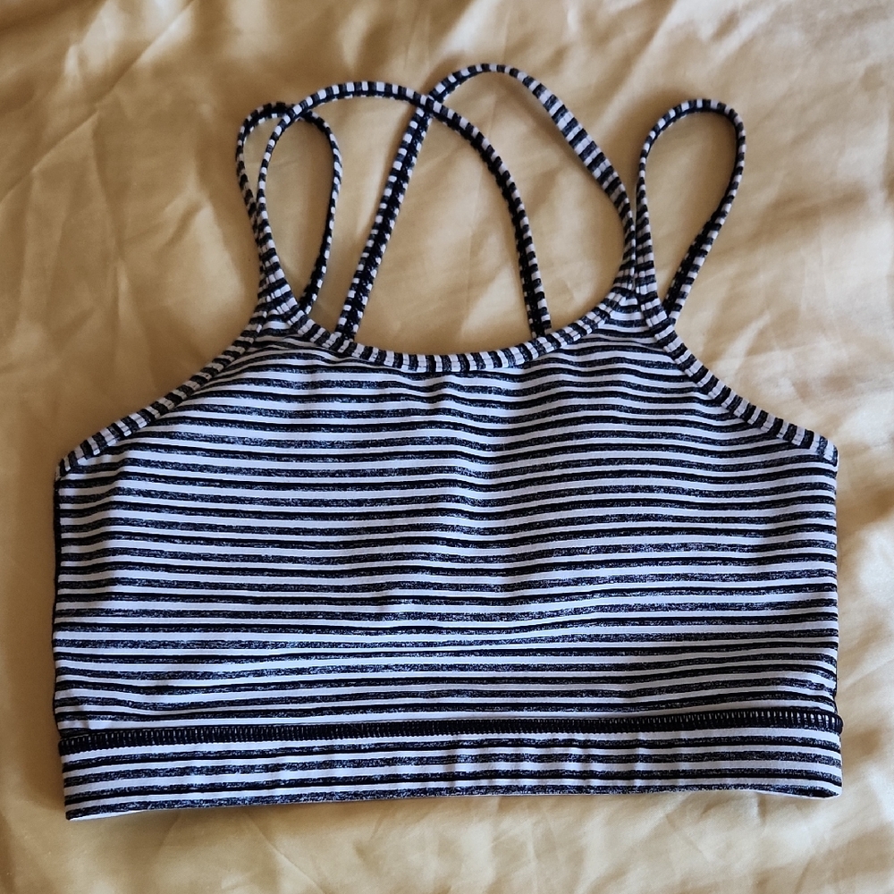 Mono B Black Activewear Top Sz S